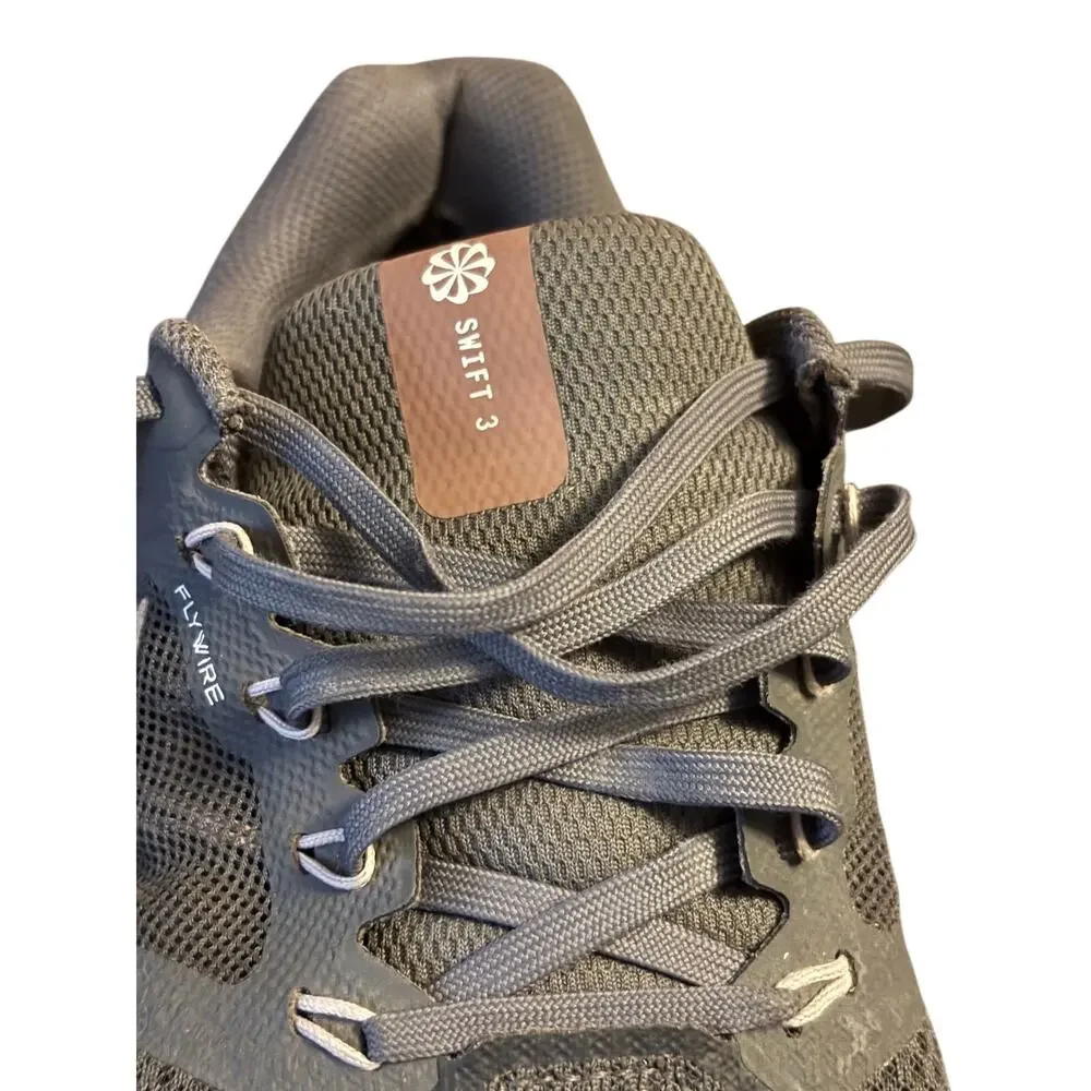Nike Flywire Swift 3 Gray Black Size 9 Read
